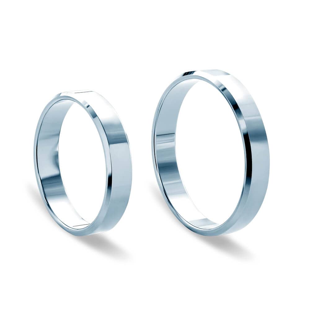 Obrączki z białego złota